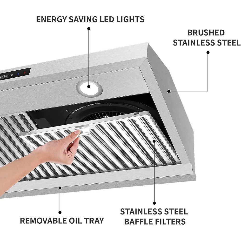 30 inch Stainless Steel Under Cabinet Range Hood 600 CFM K58853