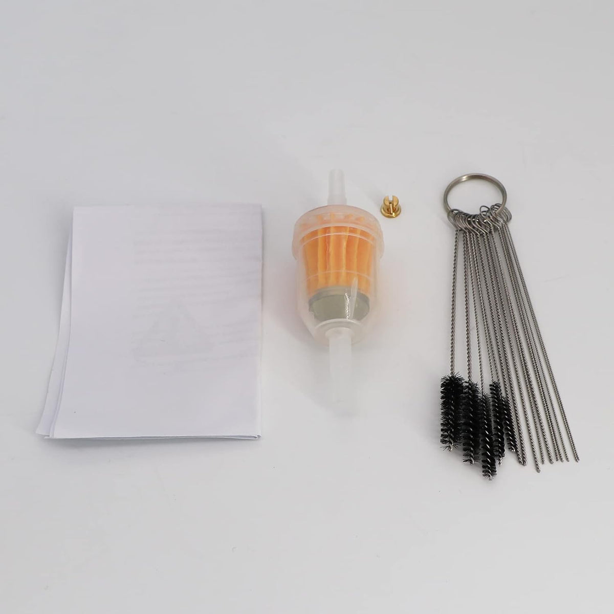 Carburetor Fuel Filter Carbon Dirt Jet Cleaner Tool Kit H2743