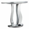 Grey Accent Table Console Mirror O112