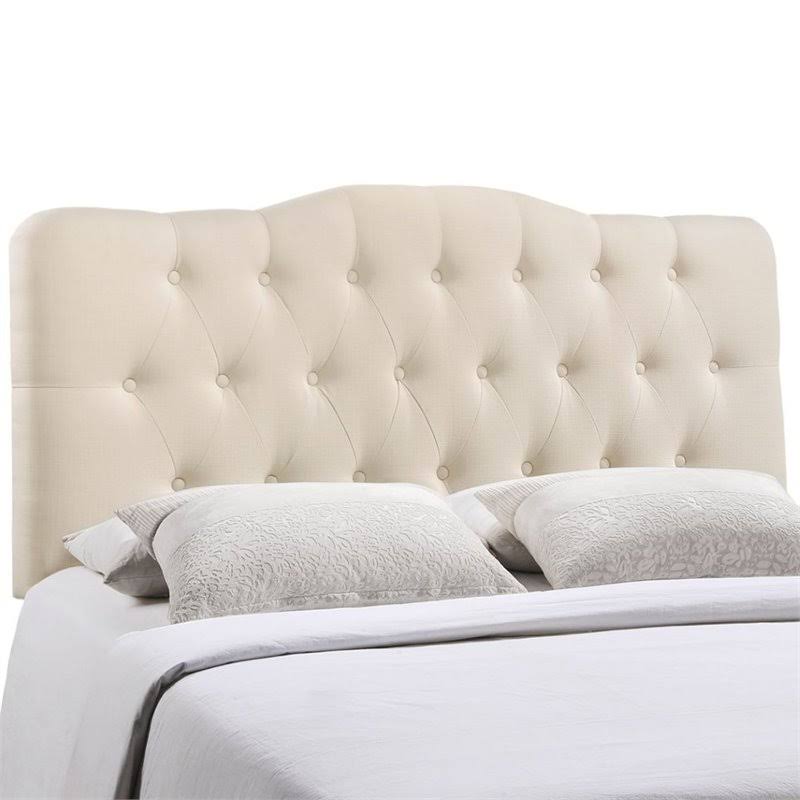 Ivory King Tufted Panel Headboard P317