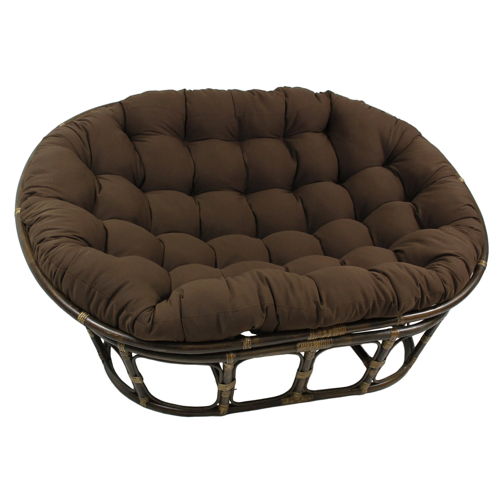 Solid Twill Double Papasan Cushion W48445