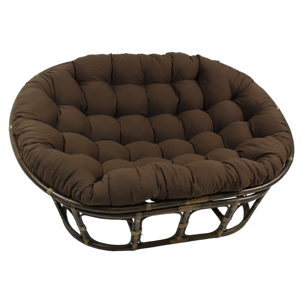 Solid Twill Double Papasan Cushion W48445
