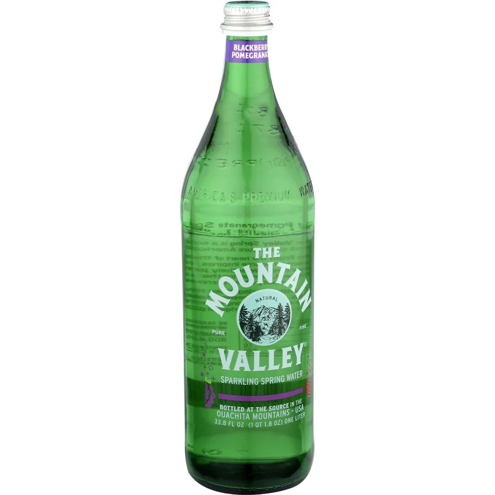Blackberry Pomegranate Sparkling Water, 1 Liter, 12 per Case S4659