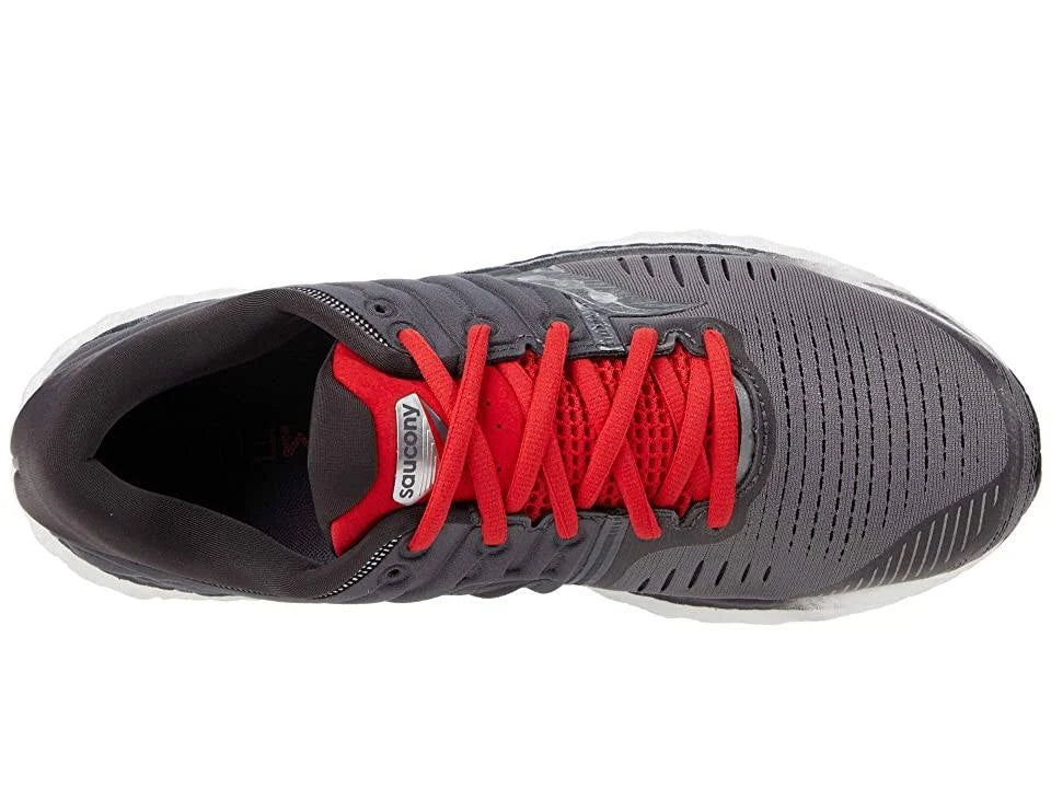 Charcoal/Red Size 9.5 Running Shoes P9859