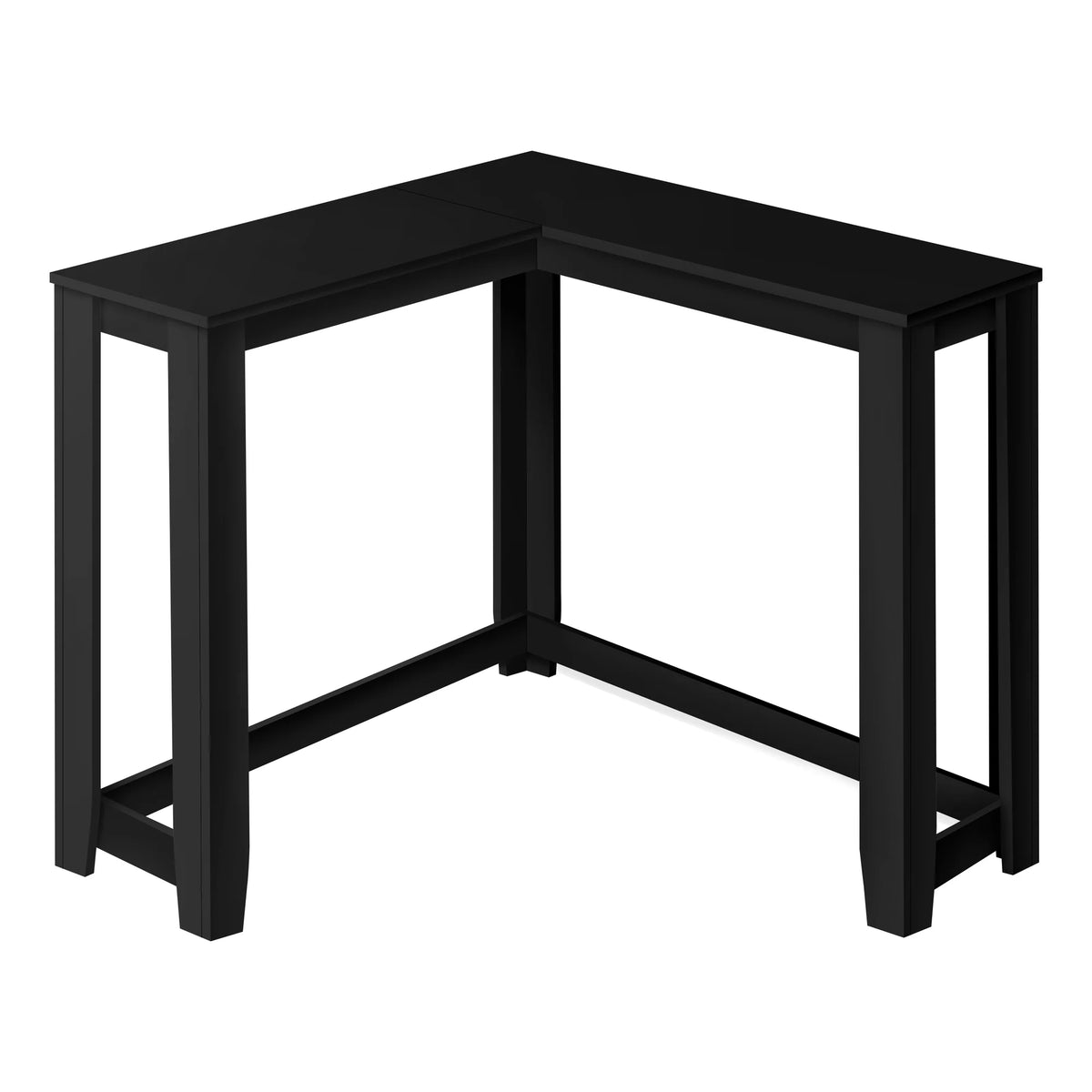 Black Laminate Accent Table A862