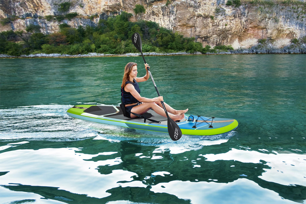 Inflatable Convertible Stand-Up Paddleboard and Kayak Set D26129