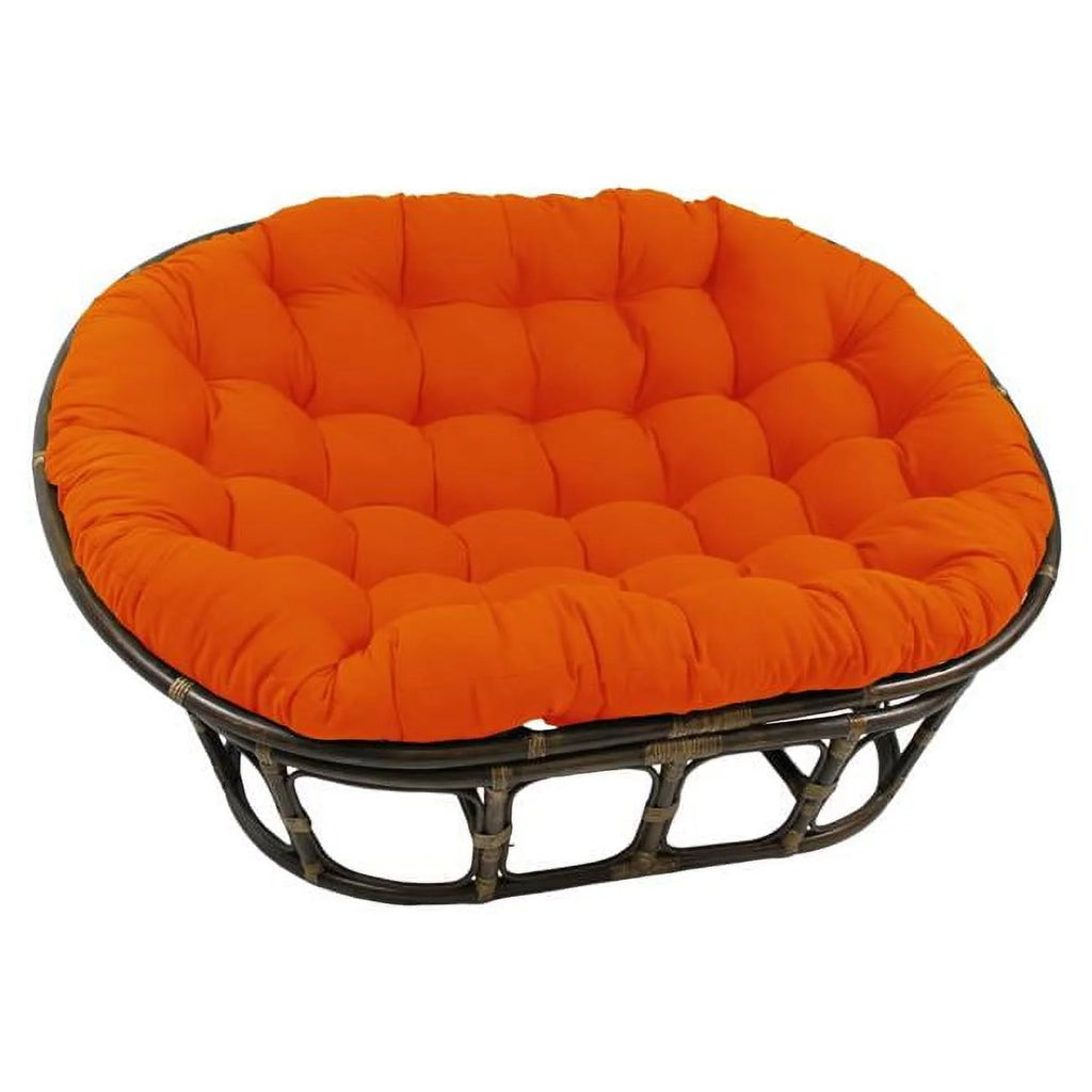 Solid Twill Double Papasan Cushion W48445