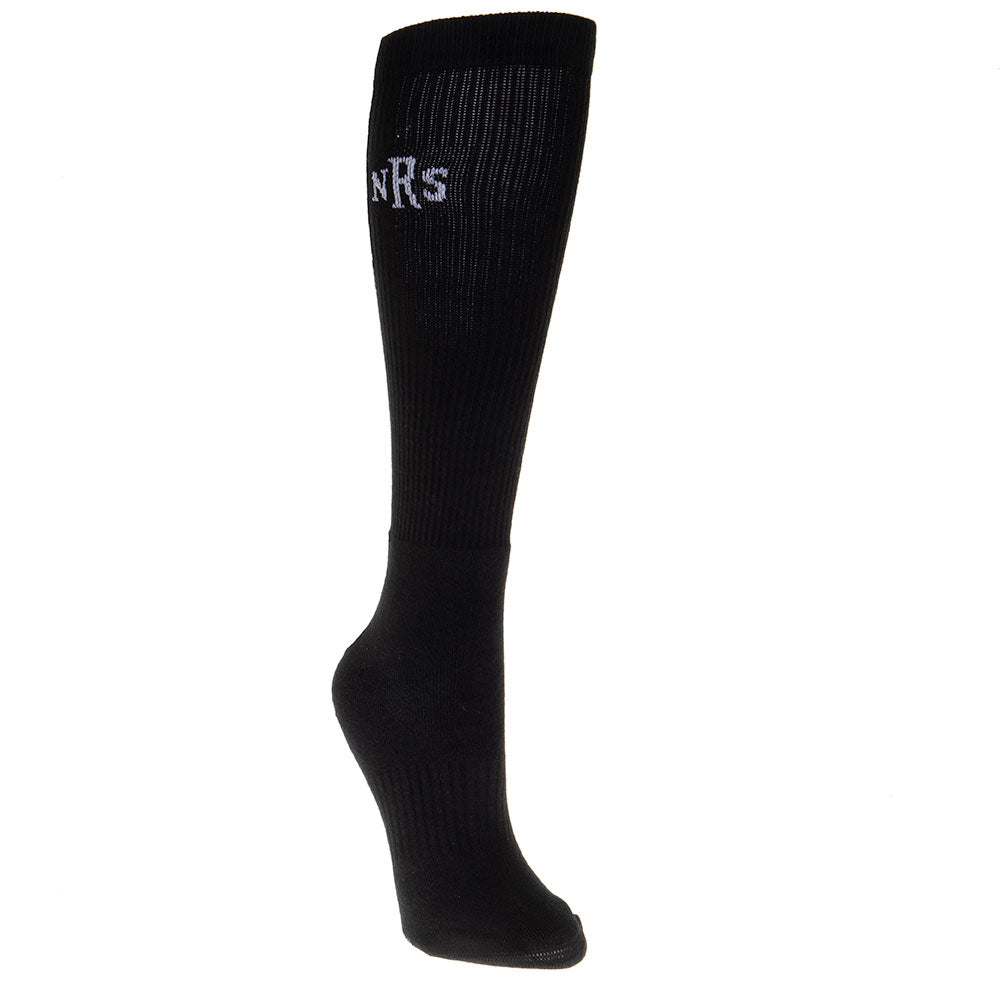 Black Over The Calf Socks 3 Pack V47624