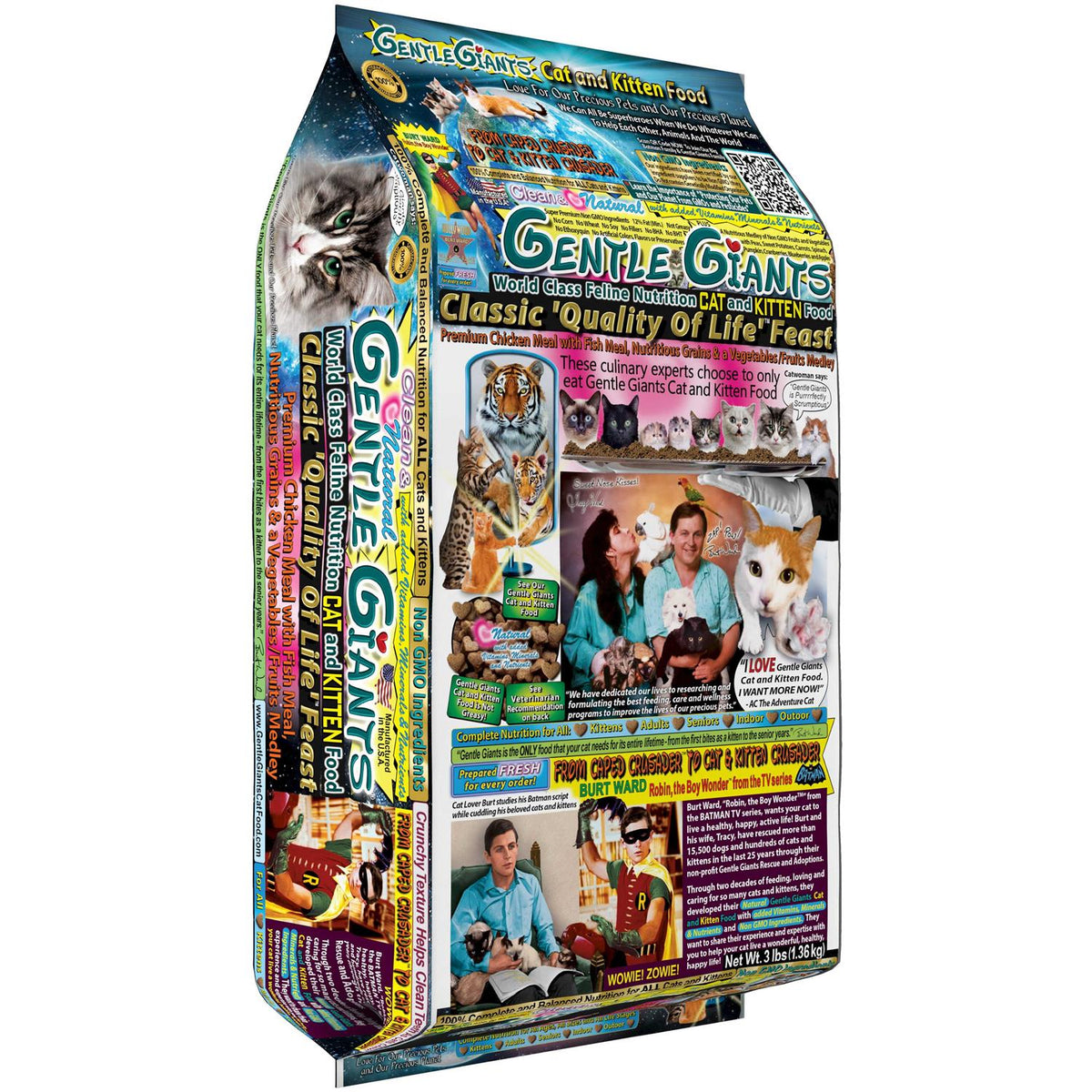 Chicken & Fish Dry Cat Food W9139