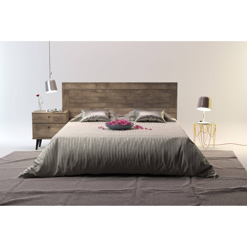 Brown King Wall Mounted Headboard P921