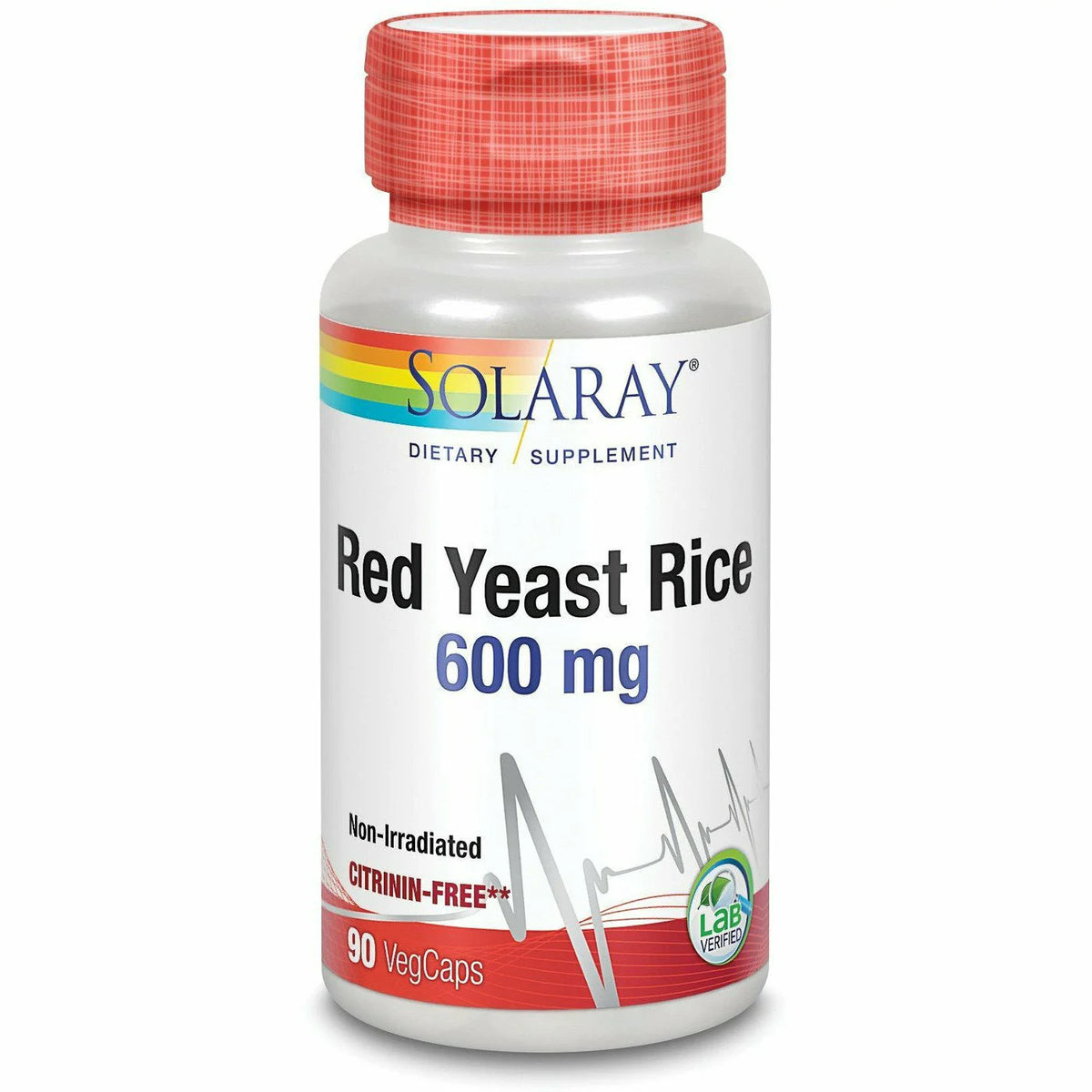 Red Yeast Rice 600 mg 90 vegcaps K226612