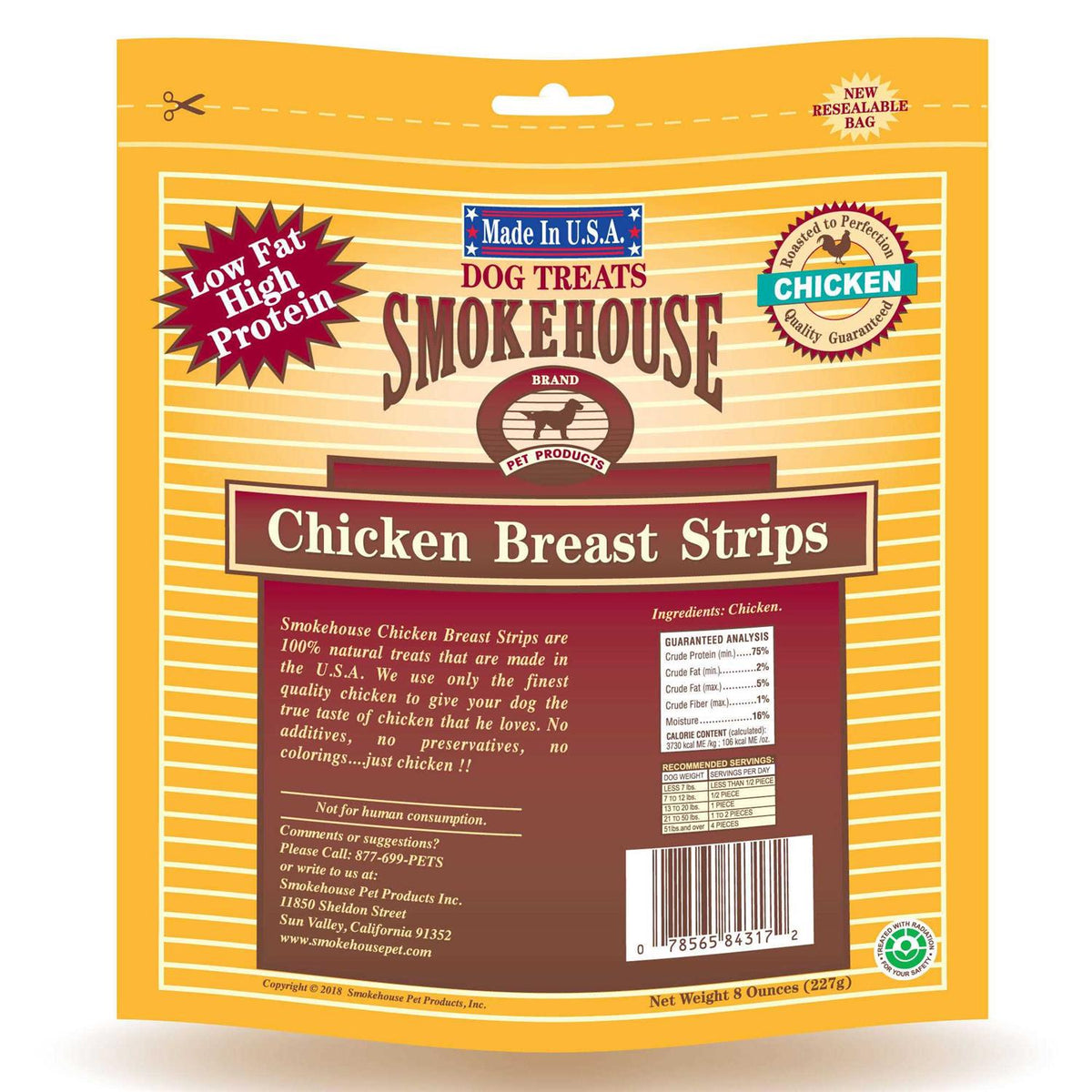 Chicken Breast Strips Dog Treats C701
