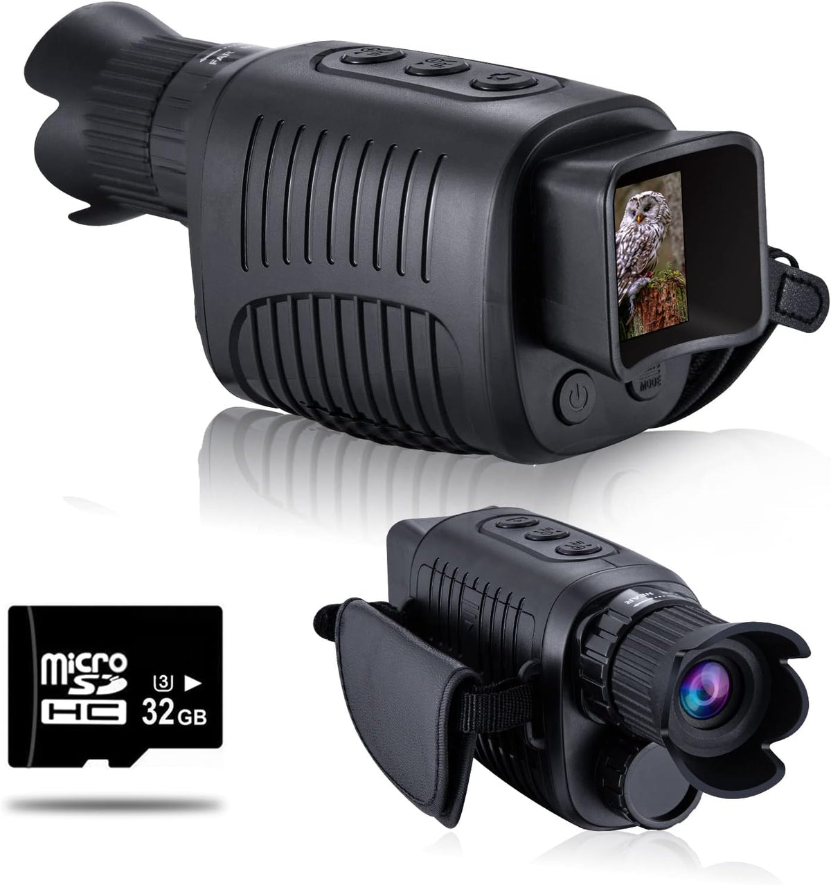 Digital Night Vision Monocular with 32 GB Micro SD Card Z73345