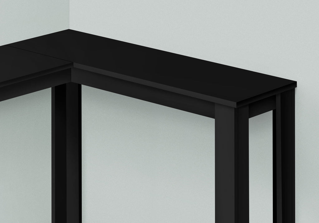 Black Laminate Accent Table A862