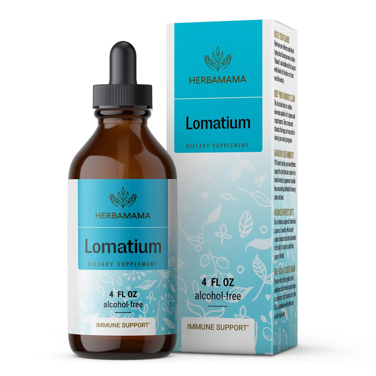 Organic Lomatium Root Tincture 4 Fl Oz R4910