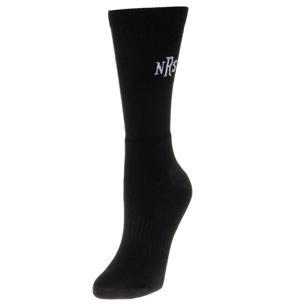 Black Over The Calf Socks 3 Pack V47624