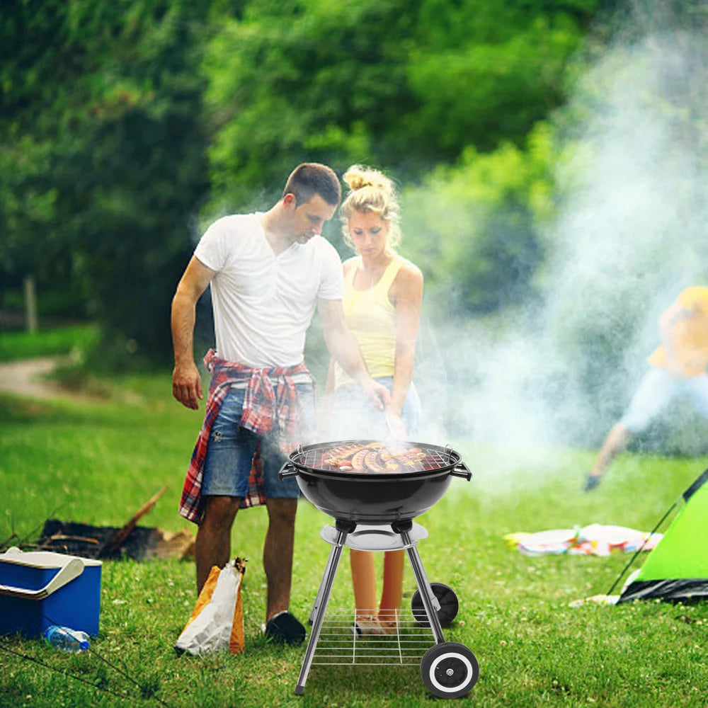 Charcoal Enamel Barbecue Stove B251513