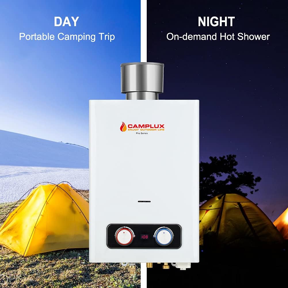 1.58 GPM Outdoor Propane Water Heater with S/S Rain Cap G766