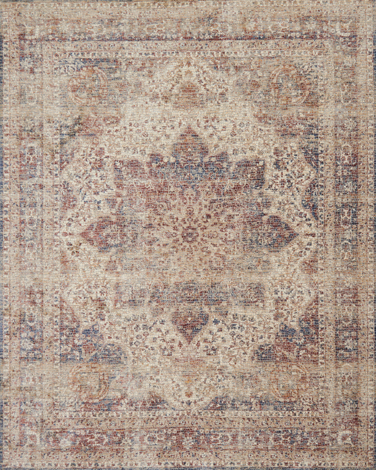 Ivory Red Rug 12'0 x 15'0 L734