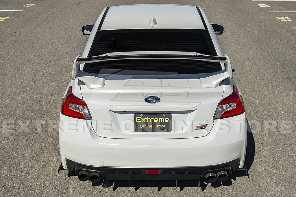 ABS Plastic Primer Black Rear Trunk Spoiler J217