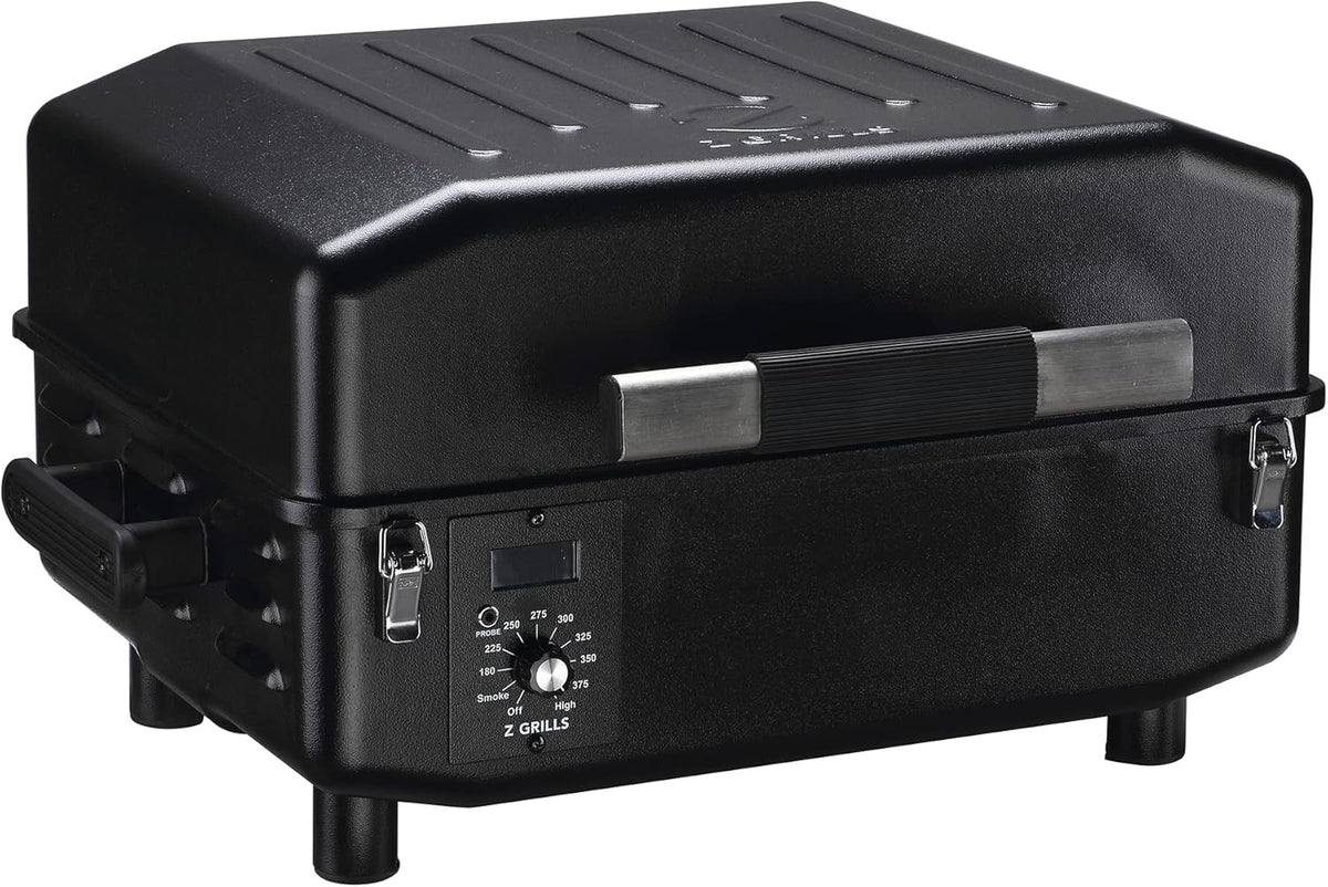 Portable Wood Pellet Grill & Electric Smoker S2309