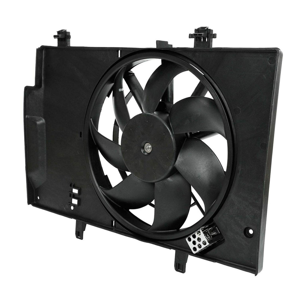 Radiator AC Condenser Cooling Fan Assembly Pack of 2 E18767