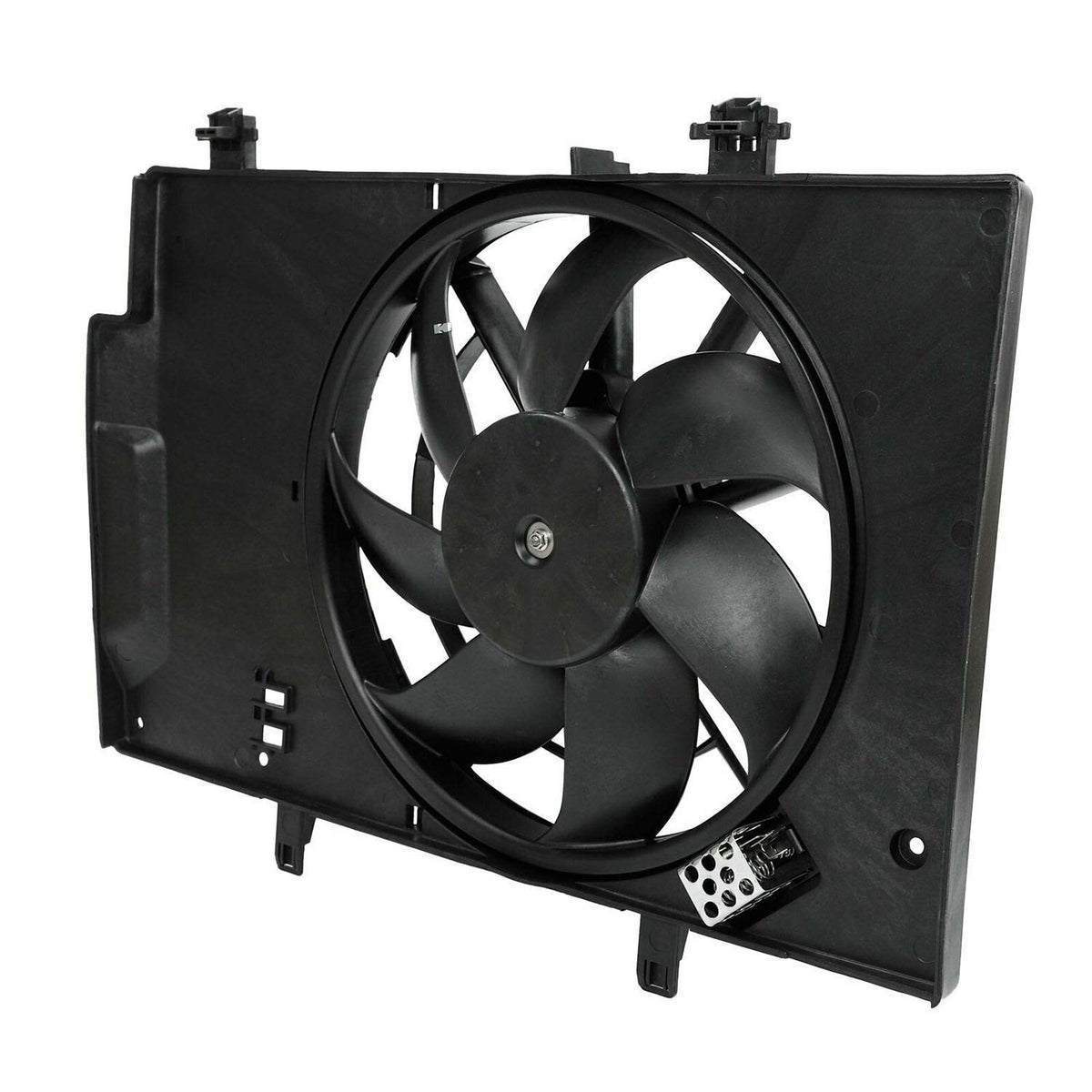 Radiator AC Condenser Cooling Fan Assembly Pack of 2 E18767