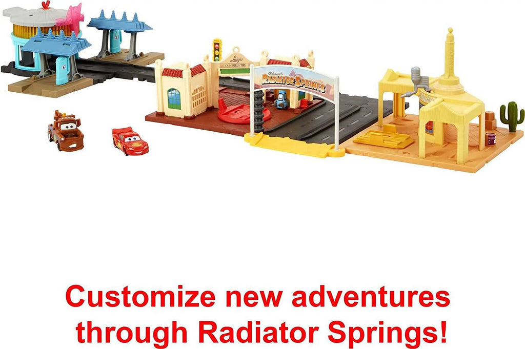 Cars On The Road Radiator Springs Tour Playset S789095