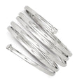 Sterling Silver 50mm Bangle Bracelet G943