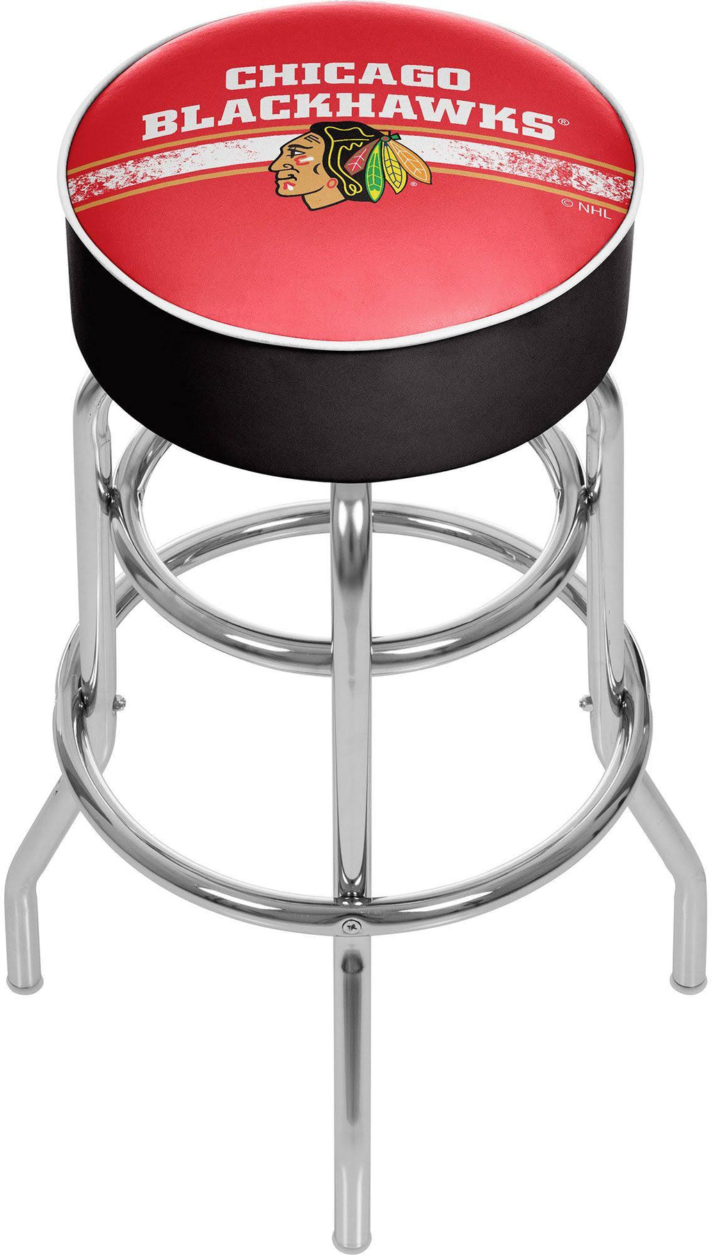 Chrome Bar Stool with Swivel M9408