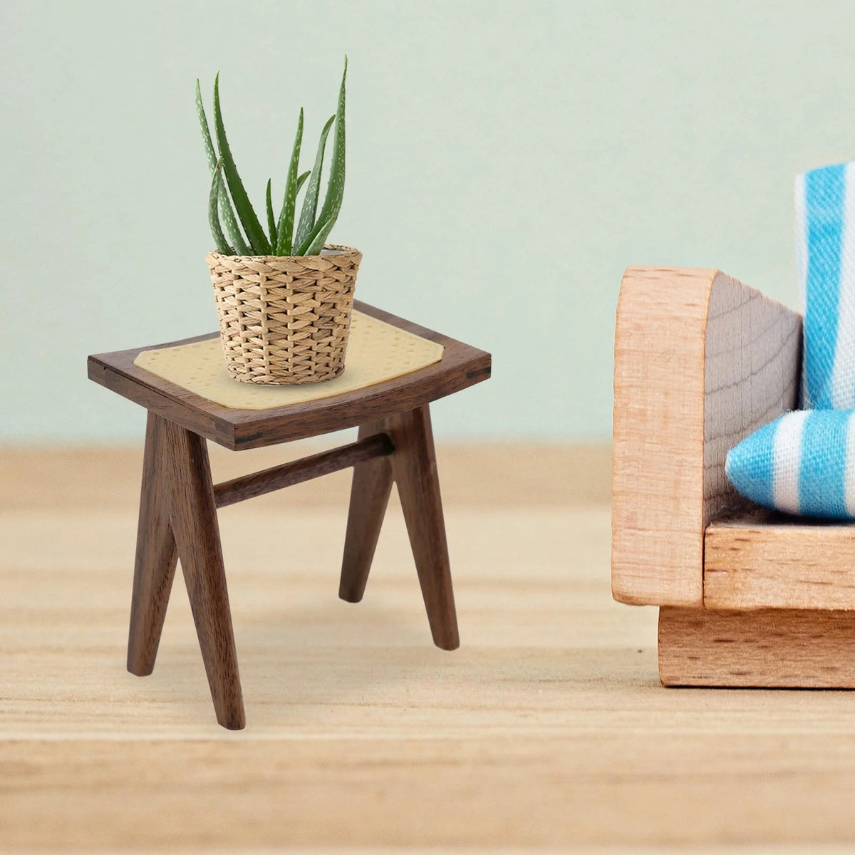 Black Walnut Miniature Wooden Chairs G322929