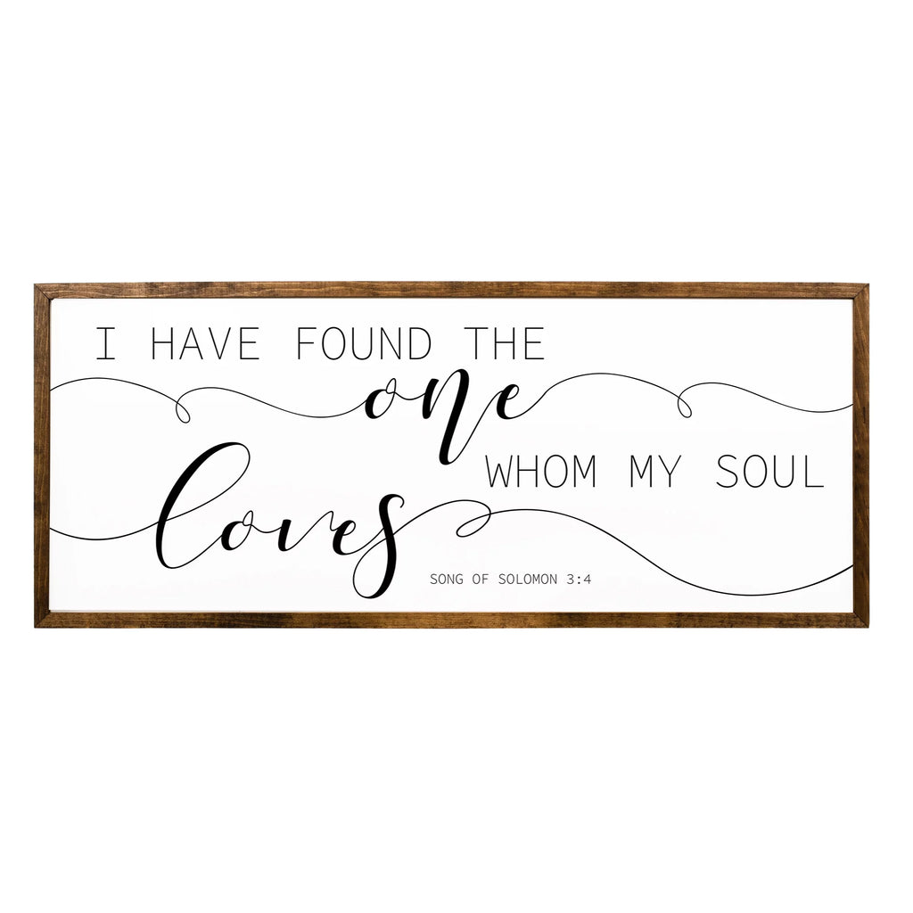 Wooden Sign 20x48 inches L4178