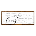 Wooden Sign 20x48 inches L4178