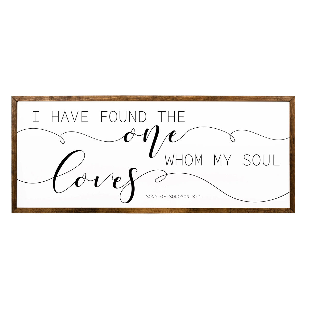 Wooden Sign 20x48 inches L4178