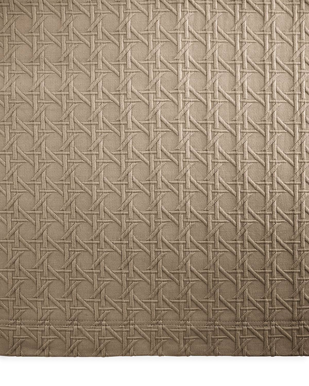Taupe King Matelasse Coverlet B47499