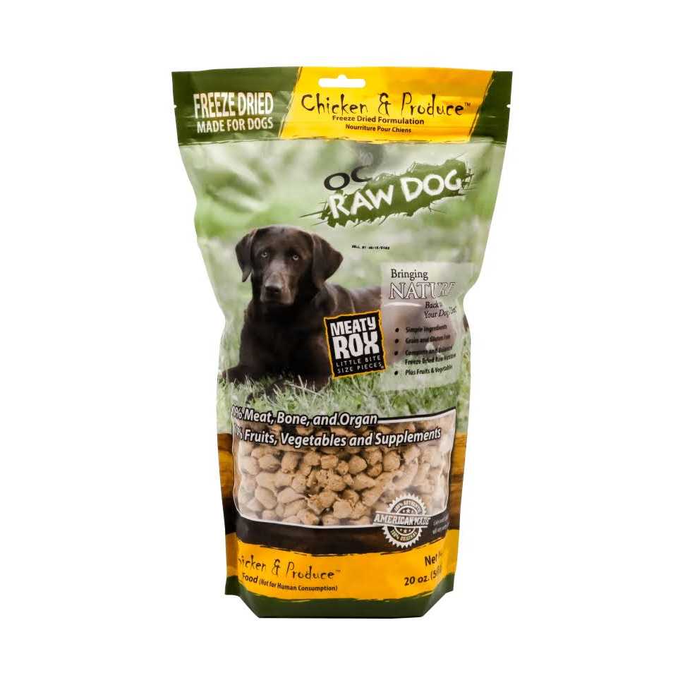 Freeze-Dried Chicken Dog Food P72118