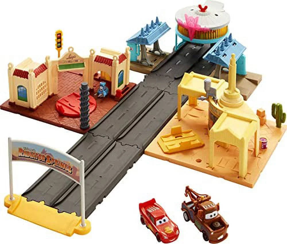 Cars On The Road Radiator Springs Tour Playset S789095