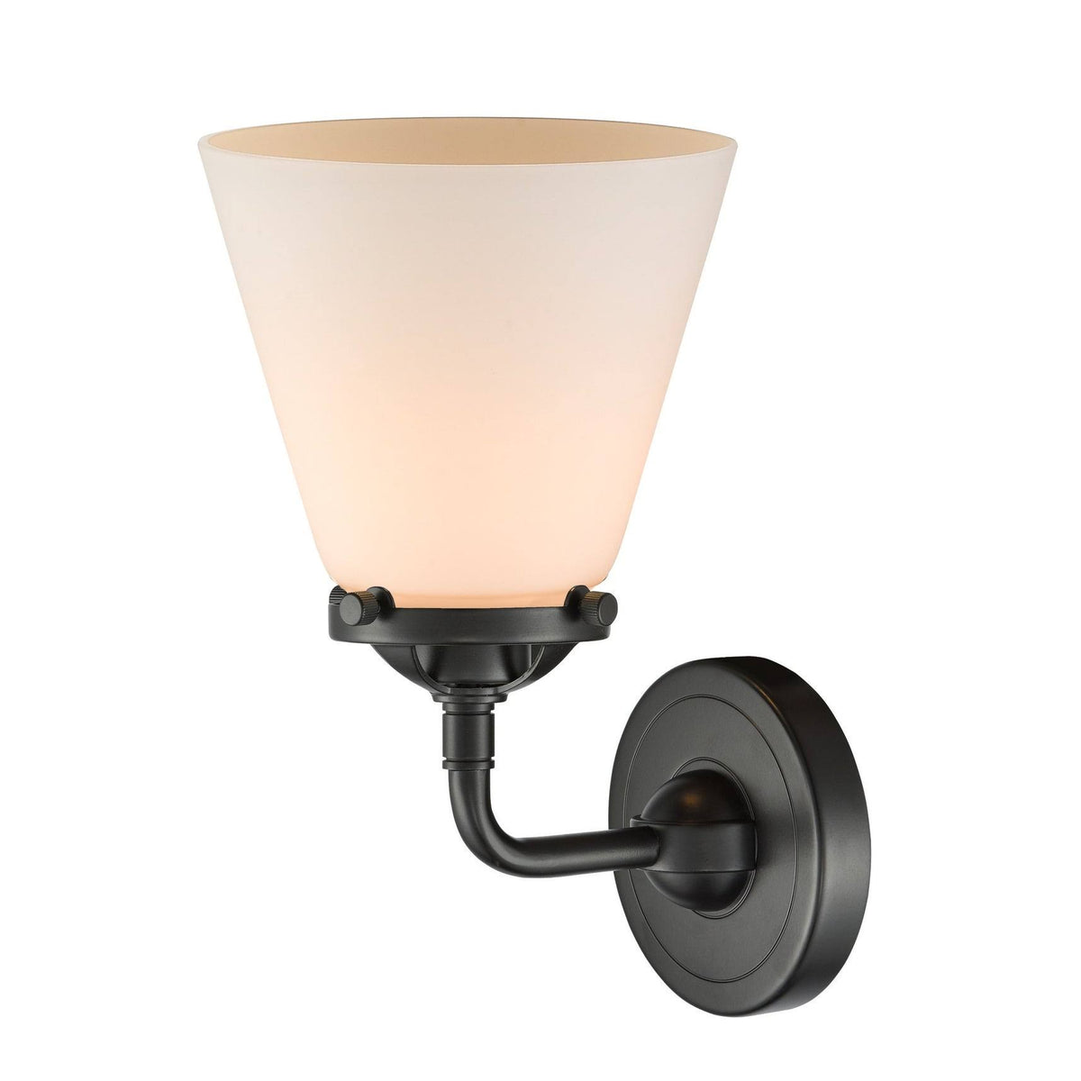 Oil Rubbed Bronze Small Cone 1 Light Sconce Z12040