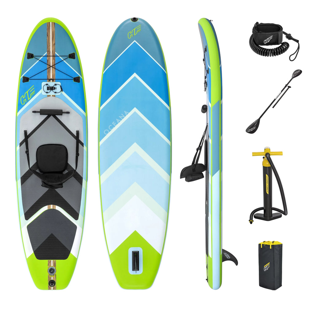 Inflatable Convertible Stand-Up Paddleboard and Kayak Set D26129
