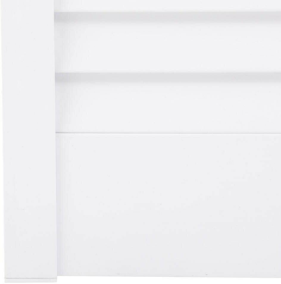 White PVC Louvered Bifold Door, 32 inch x 80 inch H5787