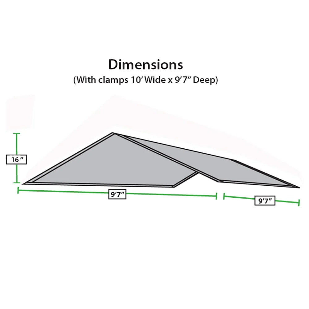 10' x 10' Canopy Kennel Cover A621885