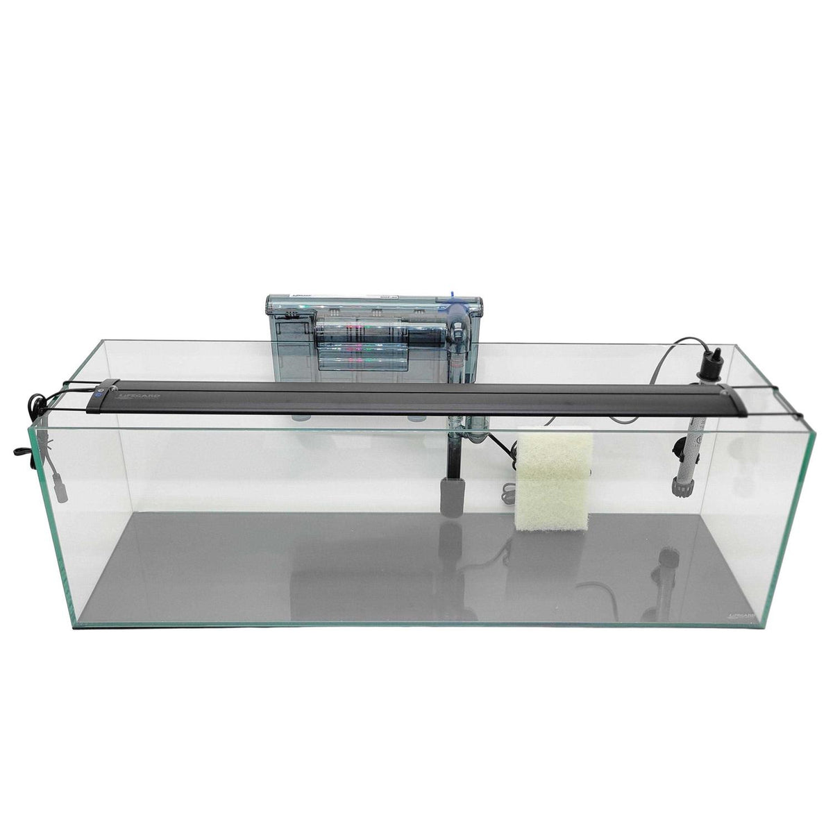 22 Gallon Clear Glass Bookshelf Aquarium X7687