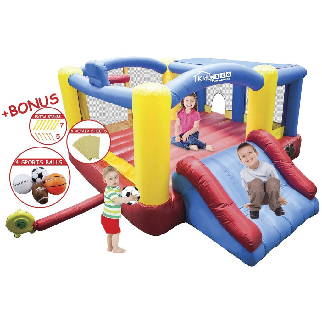Inflatable Bouncer Jumping House with Slide E1369