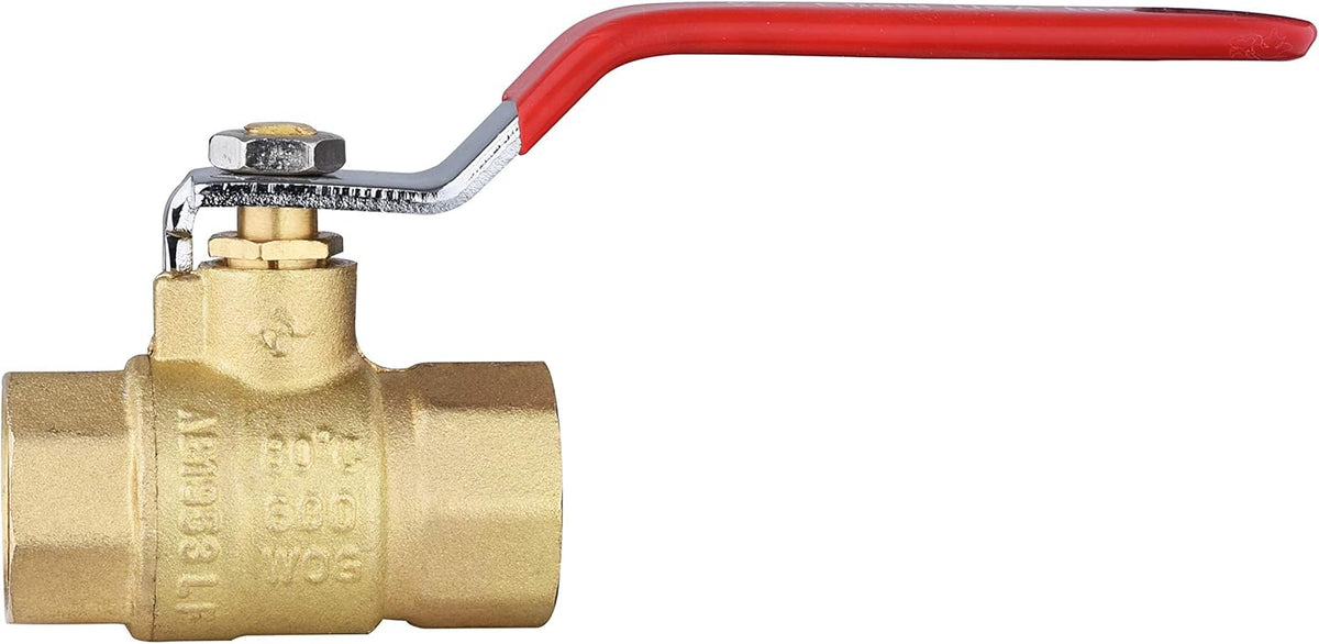 Brass Ball Valve 3/4-Inch 600 WOG Lead Free E564