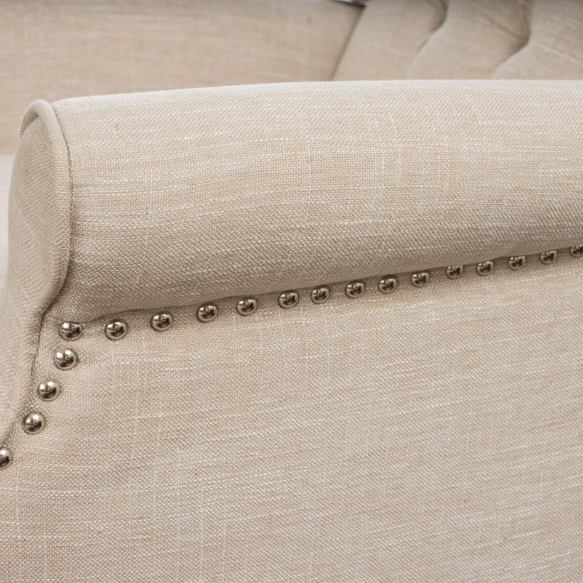 Button-tufted Reclining Club Chair T65729