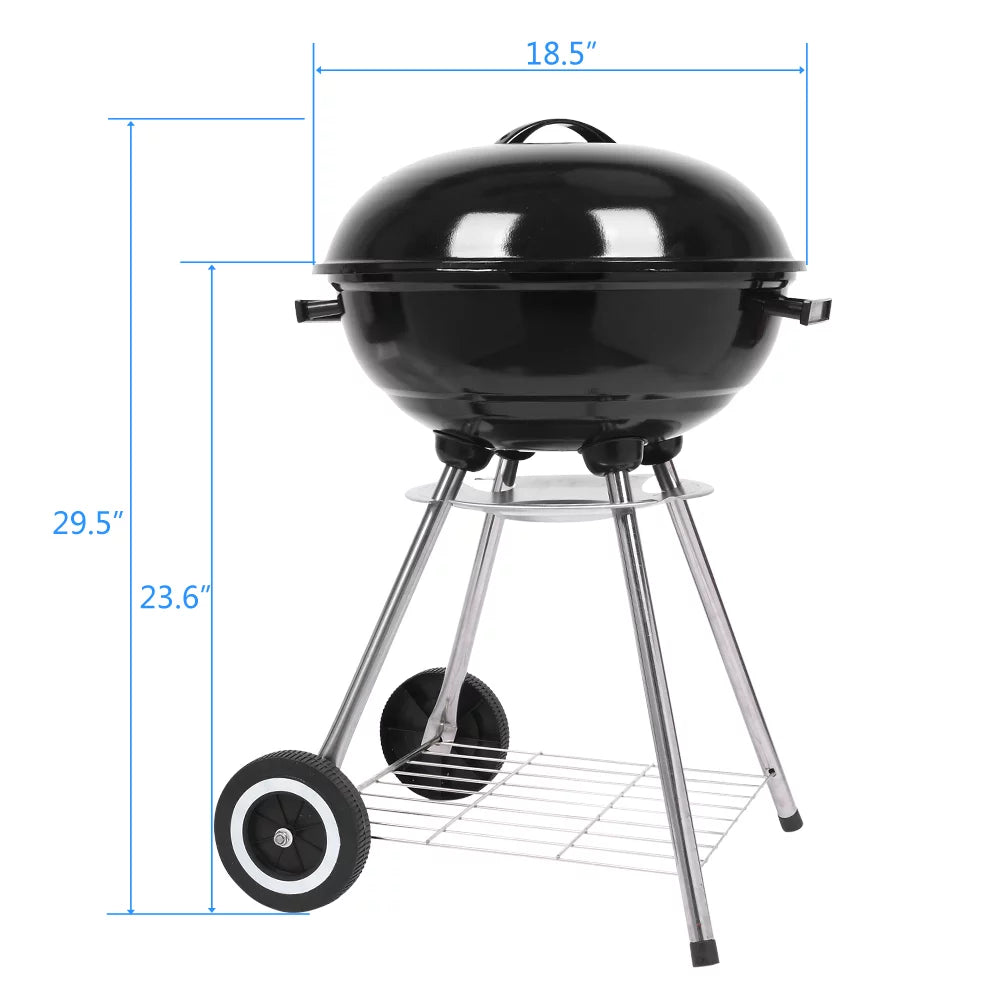 Charcoal Enamel Barbecue Stove B251513