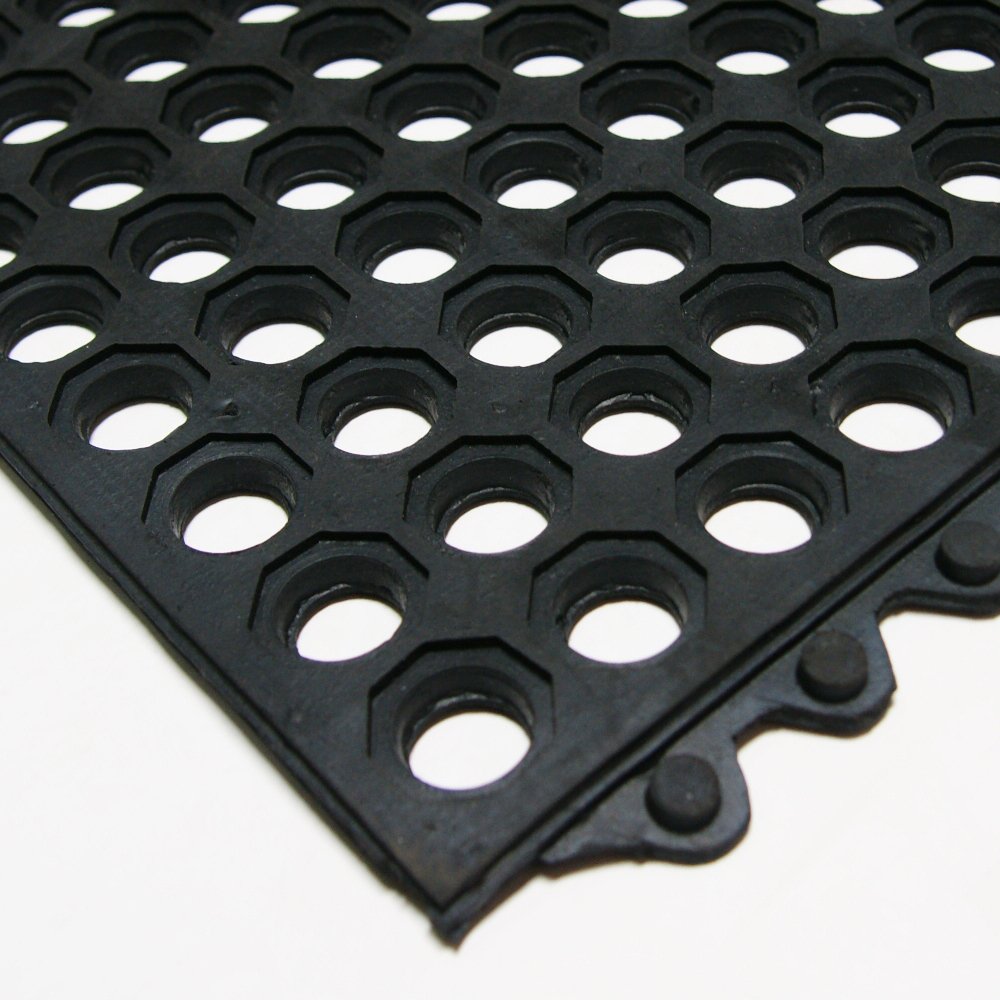 Black Anti-Fatigue Rubber Matting V722805