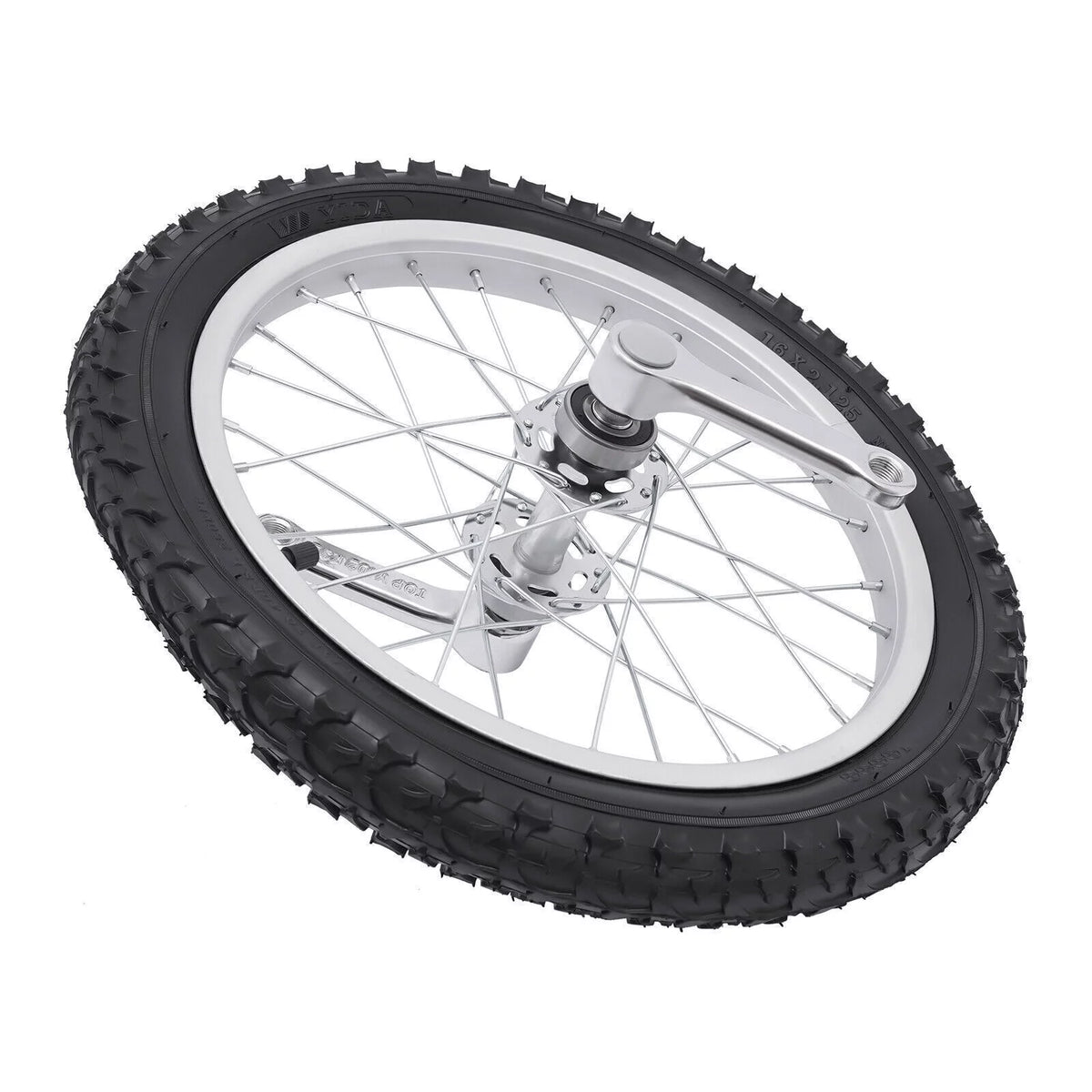 24 Unicycle 1 Wheel Bike Adjustable Height Blue V8394
