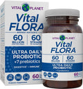 60 Billion CFU Probiotic Capsules with Organic Prebiotics O264