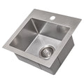 15 in. Stainless Steel Bar Kitchen Sink B725899